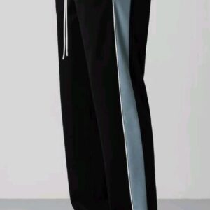 contrast panel joggers.